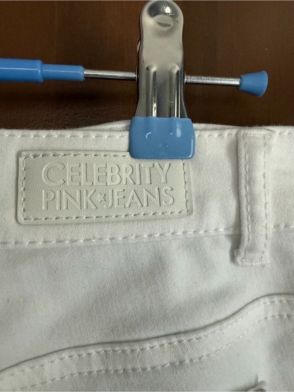 Celebrity Pink White Skinny Jeans - Picture 5 of 6